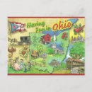 Search for flags of ohio postcards Vintage