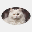Search for cats oval stickers Cat lover