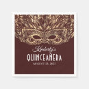 Search for quinceanera napkins Mardi gras