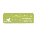 Search for birds on a branch return address labels Elegant