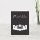Search for chess thank you cards Black