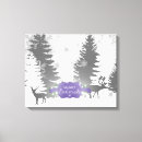 Search for light purple canvas prints Winter