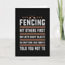Search for sabre cards Fencing