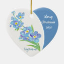 Search for forget me not christmas tree decorations Flower