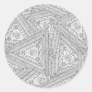 Search for tribal mandala stickers Zen doodle style