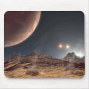 Search for alien world mouse mats Space