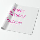 Search for daughter wrapping paper Happy birthday