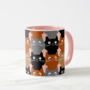 Search for cartoon cat face mugs Pink