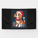 Search for christmas lights banners Weimaraner