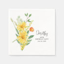 Search for yellow napkins Birthday party