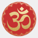 Search for red foil stickers Hindu