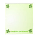 Search for clover notepads Green