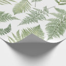 Search for fern wrapping paper Green