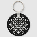 Search for black irish key rings Clover