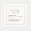 Search for brunch wedding napkins Minimalist