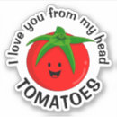 Search for cute tomato stickers I love you