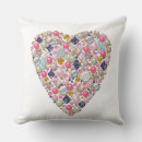 Search for beaded cushions Heart
