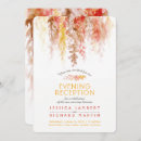 Search for coral red wedding invitations Autumn