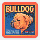 Search for blue dog stickers Bulldog