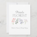 Search for florist cards Flower shop branding