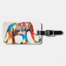Search for elephant luggage tags Retro