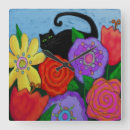 Search for black cat garden art Cats