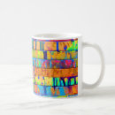 Search for paint dripping mugs Colourful