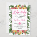 Search for hawaiian baby shower invitations Floral