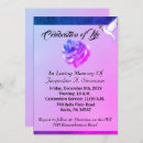 Search for dove memorial service invitations Remembrance