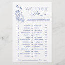 Search for something blue for bride Chinoiserie