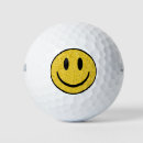 Search for happy face golf balls Yellow