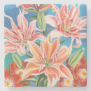 Search for lily sandstone coasters Flowers