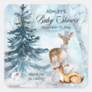 Search for woodland animal thank you stickers Mother to be