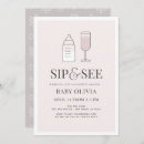 Search for pink gray baby shower invitations Modern
