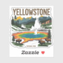 Search for wyoming state stickers Yellowstone