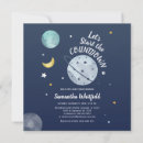 Search for science baby shower invitations Astronaut