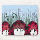 Search for cute ladybug mouse mats Nature