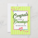 Search for breakup cards Funny