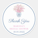 Search for navy blue and pink stickers Bridal shower