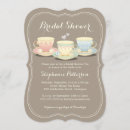 Search for teacups and saucers Bridal shower