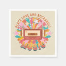 Search for rock roll napkins Vintage