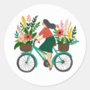 Search for bicycle with flowers stickers Bike