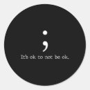 Search for semicolon stickers Health