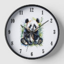 Search for black bear clocks Panda