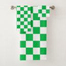 Search for green and white bath towels Check