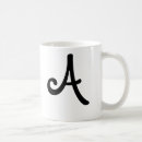 Search for alphabet letter mugs Initial