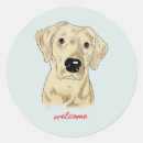 Search for black lab dog stickers Watercolor