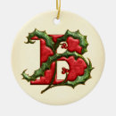 Search for letter b christmas decor Alphabet