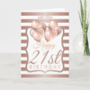 Search for rose gold birthday cards Glamourous