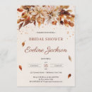 Search for autumn leaves bridal shower invitations Fall